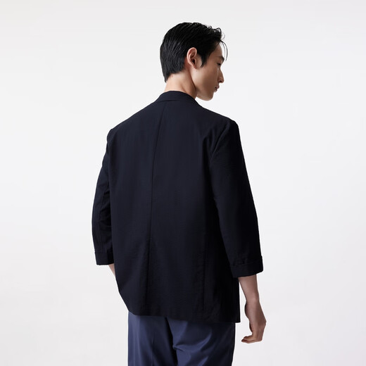 杰克·琼斯(JACK&JONES)男装春夏男士休闲西服双口袋纽扣门襟长袖西服外套男士22428P001 藏蓝E39 S 170 杰克·琼斯(JACK&JONES)男装春夏男士休闲西服双口袋纽扣门襟长袖西服外套男士22428P001 藏蓝E39 S 170