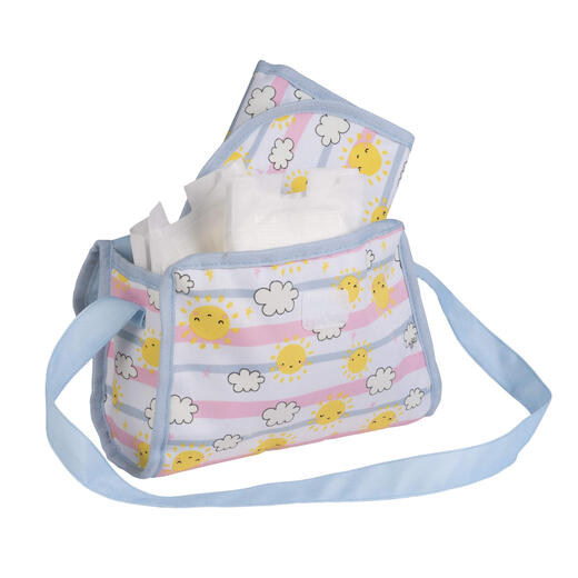 Adora Sunny Days Baby Doll Accessories Interactive, Distorsion des couleurs et Sac à couches de poupée activé par l'eau Adora Sunny Days Baby Doll Accessories Interactive, Distorsion des couleurs et Sac à couches de poupée activé par l'eau