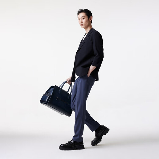 杰克·琼斯(JACK&JONES)男装春夏男士休闲西服双口袋纽扣门襟长袖西服外套男士22428P001 藏蓝E39 S 170 杰克·琼斯(JACK&JONES)男装春夏男士休闲西服双口袋纽扣门襟长袖西服外套男士22428P001 藏蓝E39 S 170