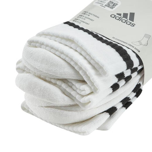 阿迪达斯adidas【滔搏运动】男女C CREW SOCK 3PP袜子 JN4867 M 阿迪达斯adidas【滔搏运动】男女C CREW SOCK 3PP袜子 JN4867 M