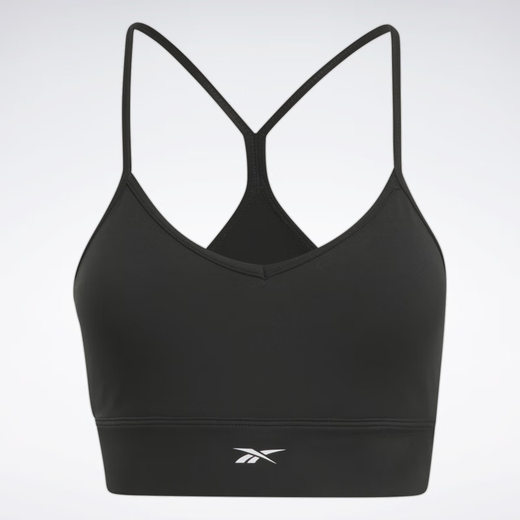 Reebok official 24 new product women's simple slim fit and comfortable fitness exercise training suspender bra 100005161 black L
 Reebok official 24 new product women's simple slim fit and comfortable fitness exercise training suspender bra 100005161 black L