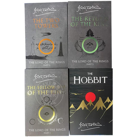 Spot English original The Hobbit and the Lord of the Rings Hobbit Lord of the Rings set 4 volumes in total Tolkien Lord of the Rings series Spot English original The Hobbit and the Lord of the Rings Hobbit Lord of the Rings set 4 volumes in total Tolkien Lord of the Rings series