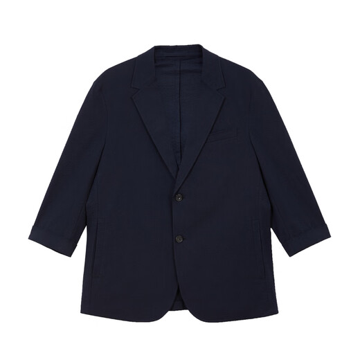 杰克·琼斯(JACK&JONES)男装春夏男士休闲西服双口袋纽扣门襟长袖西服外套男士22428P001 藏蓝E39 S 170 杰克·琼斯(JACK&JONES)男装春夏男士休闲西服双口袋纽扣门襟长袖西服外套男士22428P001 藏蓝E39 S 170
