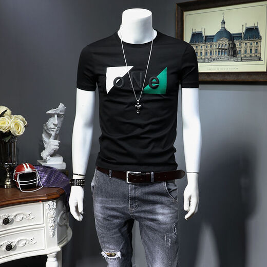 Camisa de base de media manga de manga corta para hombres Finiton Camisa de base de media manga de manga corta para hombres Finiton