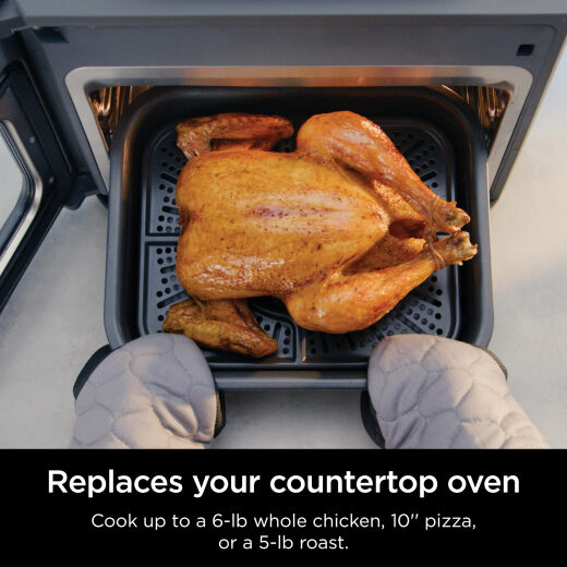 Ninja Air Fryer 14-in-1 Hogar multifunción Freidora eléctrica Freidora de acero inoxidable Liner táctil Operación táctil SFP701 Ninja Air Fryer 14-in-1 Hogar multifunción Freidora eléctrica Freidora de acero inoxidable Liner táctil Operación táctil SFP701