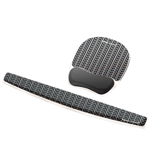 Fellowes Photo gel mouse pad and wrist strap Microban protection Black V-shaped pattern (9549901)
Fellowes Photo gel mouse pad and wrist strap Microban protection Black V-shaped pattern (9549901)