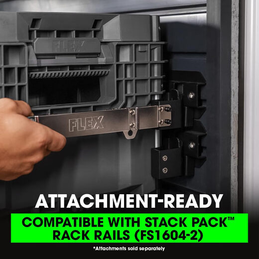 Flex STACK PACK Storage System Installation Bracket (4-piece) FS15054
Flex STACK PACK Storage System Installation Bracket (4-piece) FS15054