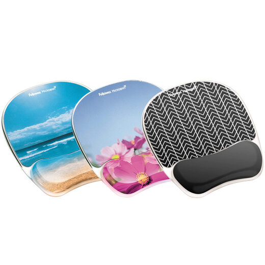 Fellowes Photo gel mouse pad and wrist strap Microban protection Black V-shaped pattern (9549901)
Fellowes Photo gel mouse pad and wrist strap Microban protection Black V-shaped pattern (9549901)