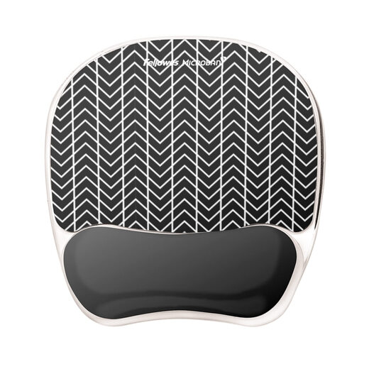 Fellowes Photo gel mouse pad and wrist strap Microban protection Black V-shaped pattern (9549901)
Fellowes Photo gel mouse pad and wrist strap Microban protection Black V-shaped pattern (9549901)