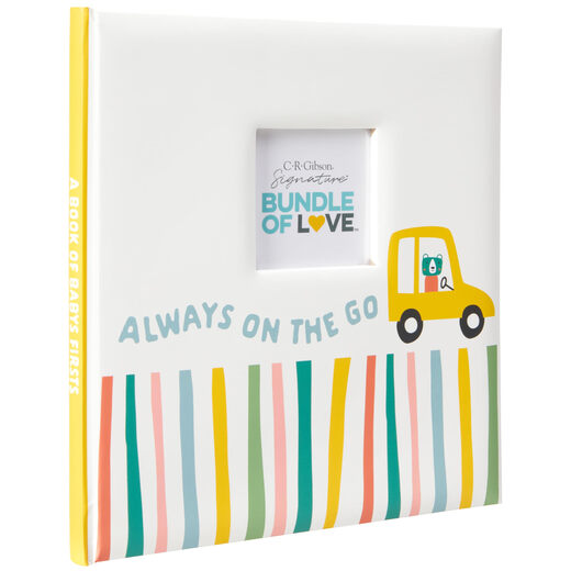 C.R. Gibson Always On the Go!婴儿纪念册 - Active Baby's Milestones,宝宝第一年纪念册 C.R. Gibson Always On the Go!婴儿纪念册 - Active Baby's Milestones,宝宝第一年纪念册