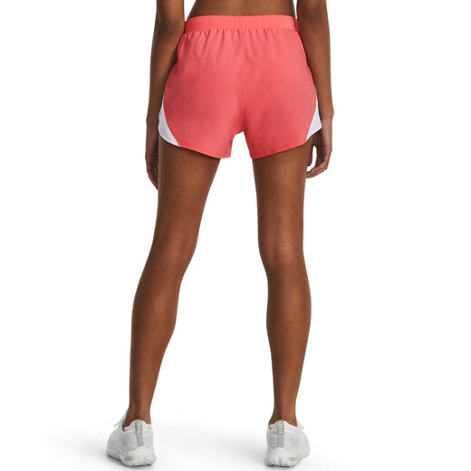 UNDER ARMOUR 安德玛 安德玛 女式 Fly by 2.0 跑步短裤 (693) 折衷粉色 / 白色 / 反光 X大码 UNDER ARMOUR 安德玛 安德玛 女式 Fly by 2.0 跑步短裤 (693) 折衷粉色 / 白色 / 反光 X大码