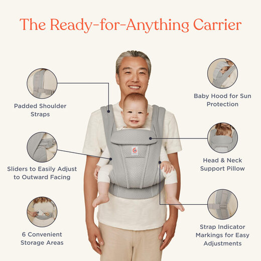 ERGObaby Omni Deluxe 透气亚麻婴儿背带 ERGObaby Omni Deluxe 透气亚麻婴儿背带