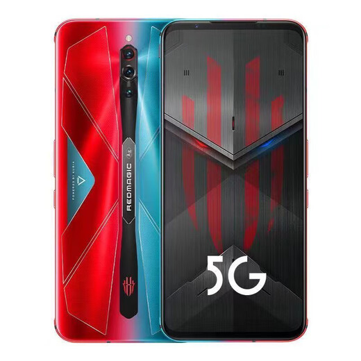 努比亚红魔5S NX659J骁龙8电竞游戏5g手机红魔5G 90帧高刷 冰封银翼 8+128GB 努比亚红魔5S NX659J骁龙8电竞游戏5g手机红魔5G 90帧高刷 冰封银翼 8+128GB