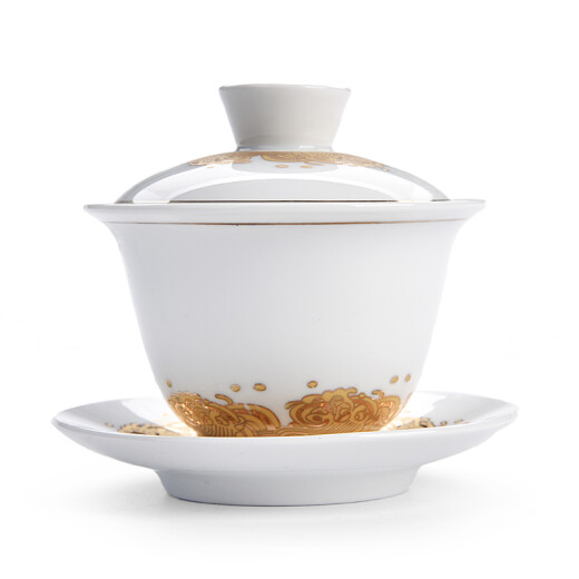 妃汐蒂 盖碗茶杯 茶碗茶具泡茶杯 陶瓷三才景德镇带盖陶瓷碗SN6625 傲骨梅花盖碗(玉)120毫升 妃汐蒂 盖碗茶杯 茶碗茶具泡茶杯 陶瓷三才景德镇带盖陶瓷碗SN6625 傲骨梅花盖碗(玉)120毫升