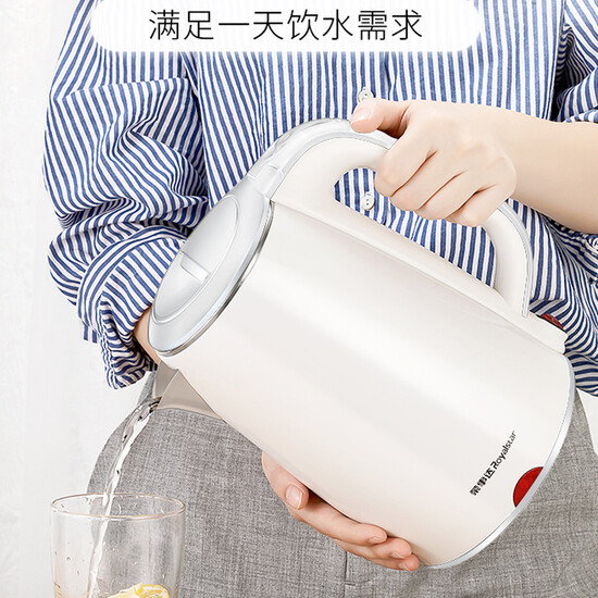 Royalstar Royalstar Electric Kettle Kettle Electric Kettle 304 Stainless Steel 1.8L Capacity Double Anti-scalding Kettle Kettle Kettle GS18B11 Royalstar Royalstar Electric Kettle Kettle Electric Kettle 304 Stainless Steel 1.8L Capacity Double Anti-scalding Kettle Kettle Kettle GS18B11