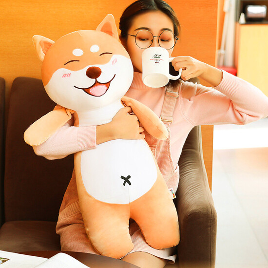 Magic Dragon Accompany Sleeping Plush Toy Dog Doll Husky Large Ragdoll Girl Sleeping Strip Pillow Erha Doll Cute Puppy Dog Ragdoll Birthday Gift Girl Shiba Inu 60cm Magic Dragon Accompany Sleeping Plush Toy Dog Doll Husky Large Ragdoll Girl Sleeping Strip Pillow Erha Doll Cute Puppy Dog Ragdoll Birthday Gift Girl Shiba Inu 60cm