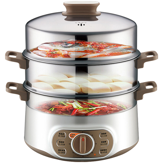 Supor SUPOR multifunction household electric steamer steamed buns cooker electric skillet electric pan pot three large capacity 13L can be time ZN28YK807 Supor SUPOR multifunction household electric steamer steamed buns cooker electric skillet electric pan pot three large capacity 13L can be time ZN28YK807