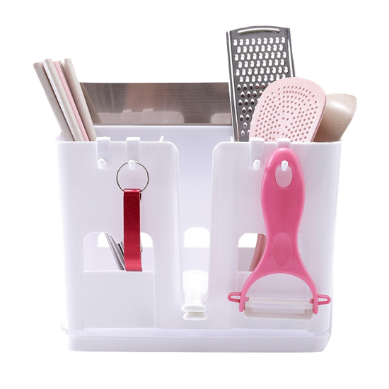 Accor chopstick holder kitchen rack wall-mounted hole-free drain drain tableware storage rack YG-C033 Accor chopstick holder kitchen rack wall-mounted hole-free drain drain tableware storage rack YG-C033
