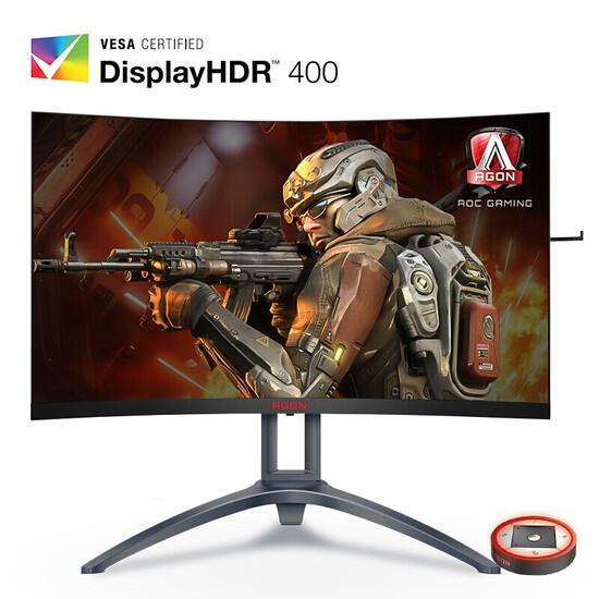 AOC love 3 AG273QCX 27 inch 2K display 144Hz game electrical hdr400 lifting rotation curved computer screen AOC love 3 AG273QCX 27 inch 2K display 144Hz game electrical hdr400 lifting rotation curved computer screen