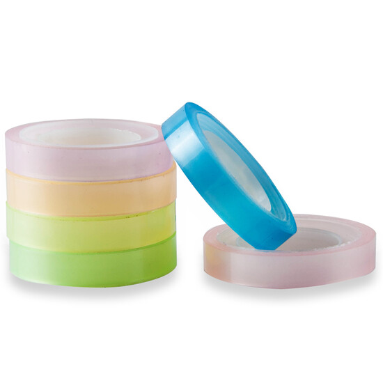 Broad GuangBo small colored decorative colored tape dichroic easy to tear tape Scotch tape 6 random color package 8mm * 12m TM-9 Broad GuangBo small colored decorative colored tape dichroic easy to tear tape Scotch tape 6 random color package 8mm * 12m TM-9
