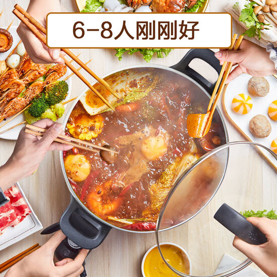 Bear Bear cooker cookers Korean multi-function multi-purpose household electric pan non-stick pan shabu 4.5L electric electric skillet DHG-B45C1 Bear Bear cooker cookers Korean multi-function multi-purpose household electric pan non-stick pan shabu 4.5L electric electric skillet DHG-B45C1