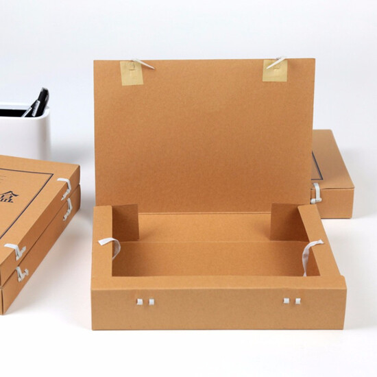 Omaki oumai thickened kraft paper file box pure pulp A4 kraft paper box file box file bag 10 pieces imported 30Mm Omaki oumai thickened kraft paper file box pure pulp A4 kraft paper box file box file bag 10 pieces imported 30Mm