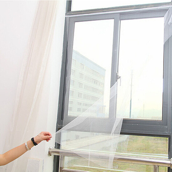 Shengshi Taibao Mosquito Screen Window Curtain Velcro Mesh Mosquito Repellent Screen Self-adhesive Can be Cut 130cm*150cm 4pcs Shengshi Taibao Mosquito Screen Window Curtain Velcro Mesh Mosquito Repellent Screen Self-adhesive Can be Cut 130cm*150cm 4pcs