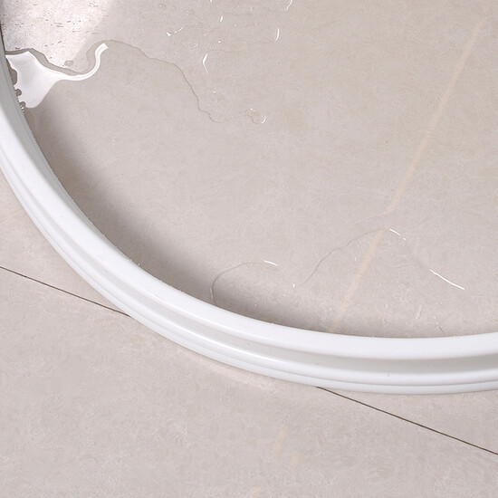 Diyin bathroom water retaining strip sanitary partition water retaining strip shower room toilet partition kitchen self-adhesive partition waterproof artifact partition silicone tank bath room sink length 80cm Diyin bathroom water retaining strip sanitary partition water retaining strip shower room toilet partition kitchen self-adhesive partition waterproof artifact partition silicone tank bath room sink length 80cm