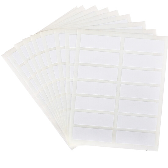 Sima SIMAA140 13*38mm self-adhesive label stickers self-adhesive stickers 14 pieces/sheet 10 sheets/paper picking student office stationery 8419 Sima SIMAA140 13*38mm self-adhesive label stickers self-adhesive stickers 14 pieces/sheet 10 sheets/paper picking student office stationery 8419