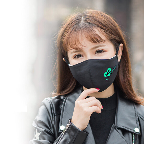 MAXVIVI Personalized Luminous Mask Dust Mask Couple Men and Women Trendy Black Cotton Mask MKZ833271 Black Heartbeat MAXVIVI Personalized Luminous Mask Dust Mask Couple Men and Women Trendy Black Cotton Mask MKZ833271 Black Heartbeat