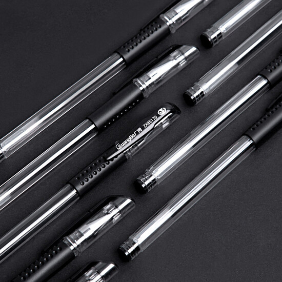 Extensive GuangBo 0.5mm black gel pen classic pen Set 10 pen refills branch +10 20 sticks ZX9517D Extensive GuangBo 0.5mm black gel pen classic pen Set 10 pen refills branch +10 20 sticks ZX9517D