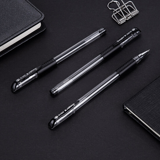 Extensive GuangBo 0.5mm black gel pen classic pen Set 10 pen refills branch +10 20 sticks ZX9517D Extensive GuangBo 0.5mm black gel pen classic pen Set 10 pen refills branch +10 20 sticks ZX9517D