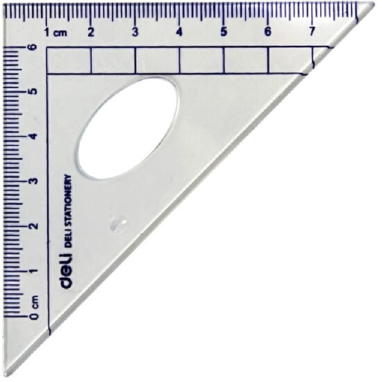 Effective deli9597 student stationery drawing ruler four-piece ruler straight ruler triangle ruler *2+ protractor Effective deli9597 student stationery drawing ruler four-piece ruler straight ruler triangle ruler *2+ protractor