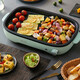 Bear Multi-function Cooking Pot Electric Grill Barbecue Pan Korean Electric Barbecue Grill Pan Net Red Frying and Roasting Electric Pan with Removable Pan DKL-D12A1 Bear Multi-function Cooking Pot Electric Grill Barbecue Pan Korean Electric Barbecue Grill Pan Net Red Frying and Roasting Electric Pan with Removable Pan DKL-D12A1