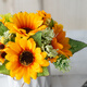Love loaded sugar sunflower dried flower bouquet decoration fake flower simulation flower plastic flower silk flower flower arrangement ceramic vase floral home living room decoration with bottle 18cm Love loaded sugar sunflower dried flower bouquet decoration fake flower simulation flower plastic flower silk flower flower arrangement ceramic vase floral home living room decoration with bottle 18cm