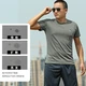 Summer fitness suit men's short-sleeved training suit summer shorts physical training training short-sleeved round neck quick-drying t-shirt men's suit jacket + pants 175/100 Summer fitness suit men's short-sleeved training suit summer shorts physical training training short-sleeved round neck quick-drying t-shirt men's suit jacket + pants 175/100