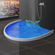 Diyin bathroom water retaining strip sanitary partition water retaining strip shower room toilet partition kitchen self-adhesive partition waterproof artifact partition silicone tank bath room sink length 80cm Diyin bathroom water retaining strip sanitary partition water retaining strip shower room toilet partition kitchen self-adhesive partition waterproof artifact partition silicone tank bath room sink length 80cm