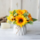 Love loaded sugar sunflower dried flower bouquet decoration fake flower simulation flower plastic flower silk flower flower arrangement ceramic vase floral home living room decoration with bottle 18cm Love loaded sugar sunflower dried flower bouquet decoration fake flower simulation flower plastic flower silk flower flower arrangement ceramic vase floral home living room decoration with bottle 18cm