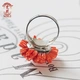 Wenli Jewelry Coral Ring Gemstone Red Coral Woven Ring Colored Treasure Coral Ring Birth Year Red Birthday Gift for Mother, Wife and Girlfriend Wenli Jewelry Coral Ring Gemstone Red Coral Woven Ring Colored Treasure Coral Ring Birth Year Red Birthday Gift for Mother, Wife and Girlfriend