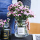 Sweet spot vase glass small artificial flower artificial flower flower arrangement container vase small fresh vase floral office green plant small ornament decoration Sweet spot vase glass small artificial flower artificial flower flower arrangement container vase small fresh vase floral office green plant small ornament decoration