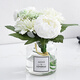 Sweet spot vase glass small artificial flower artificial flower flower arrangement container vase small fresh vase floral office green plant small ornament decoration Sweet spot vase glass small artificial flower artificial flower flower arrangement container vase small fresh vase floral office green plant small ornament decoration
