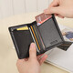 Nine City V.NINE Card Holder, Business Card Holder, Leather Lightweight Retro Driver's License Holster, Bank Card Holder, Mini Wallet, Small Wallet, Men's and Women's VQ7BV61924J Black Nine City V.NINE Card Holder, Business Card Holder, Leather Lightweight Retro Driver's License Holster, Bank Card Holder, Mini Wallet, Small Wallet, Men's and Women's VQ7BV61924J Black