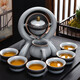 Is superior product vibrato slow city with the money Futaba automatic black glaze gilt silver tea sets ceramic lazy automatic tea maker kung fu tea sets a new era - Ge money Is superior product vibrato slow city with the money Futaba automatic black glaze gilt silver tea sets ceramic lazy automatic tea maker kung fu tea sets a new era - Ge money