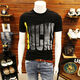 Camisa de base de media manga de manga corta para hombres Finiton Camisa de base de media manga de manga corta para hombres Finiton