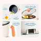 Supor SUPOR multi-purpose pot multi-function electric cooking pot small hot pot electric cup student dormitory 1-2 people instant noodle pot cooking one steaming drawer electric steamer 1.2L mini H12YK629 Supor SUPOR multi-purpose pot multi-function electric cooking pot small hot pot electric cup student dormitory 1-2 people instant noodle pot cooking one steaming drawer electric steamer 1.2L mini H12YK629