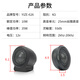 YIZE car audio modification car tweeter speaker car tweeter 25mm silk film dome tweeter tweeter free punch YIZE car audio modification car tweeter speaker car tweeter 25mm silk film dome tweeter tweeter free punch