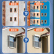 Muxuan wall paint, exterior wall paint, latex paint, waterproof, sunscreen and weather-resistant paint, courtyard villa building paint, self-brushing paint, Camilon 1kg Muxuan wall paint, exterior wall paint, latex paint, waterproof, sunscreen and weather-resistant paint, courtyard villa building paint, self-brushing paint, Camilon 1kg