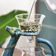 Tangfeng tea set semi-automatic glass tea set set household tea maker lazy Kung Fu tea set creative palace lantern office reception flower teapot tea cup heat-resistant transparent one deer has you Fulu Lianlian tea set golden lotus + glass red 6 cups Tangfeng tea set semi-automatic glass tea set set household tea maker lazy Kung Fu tea set creative palace lantern office reception flower teapot tea cup heat-resistant transparent one deer has you Fulu Lianlian tea set golden lotus + glass red 6 cups