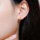Saturday Fu 18K gold earrings female color gold rose gold pattern earrings earrings in stock Saturday Fu 18K gold earrings female color gold rose gold pattern earrings earrings in stock
