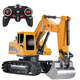 Leilang children's remote control excavator toy multi-channel engineering vehicle alloy excavator electric remote control excavator toy for boys Children's Day gift Leilang children's remote control excavator toy multi-channel engineering vehicle alloy excavator electric remote control excavator toy for boys Children's Day gift